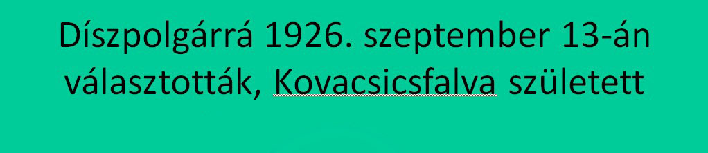 kovacsics dezs, kovacsics-falva, vszt, 1925 rvz